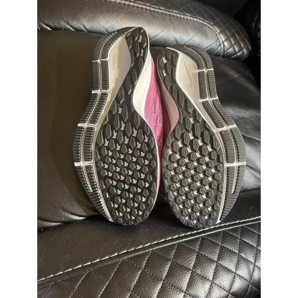NEW!! Nike Kid's Air Zoom Pegasus 36 GS Pink Blast/Black-Vast Grey Shoes size 7Y